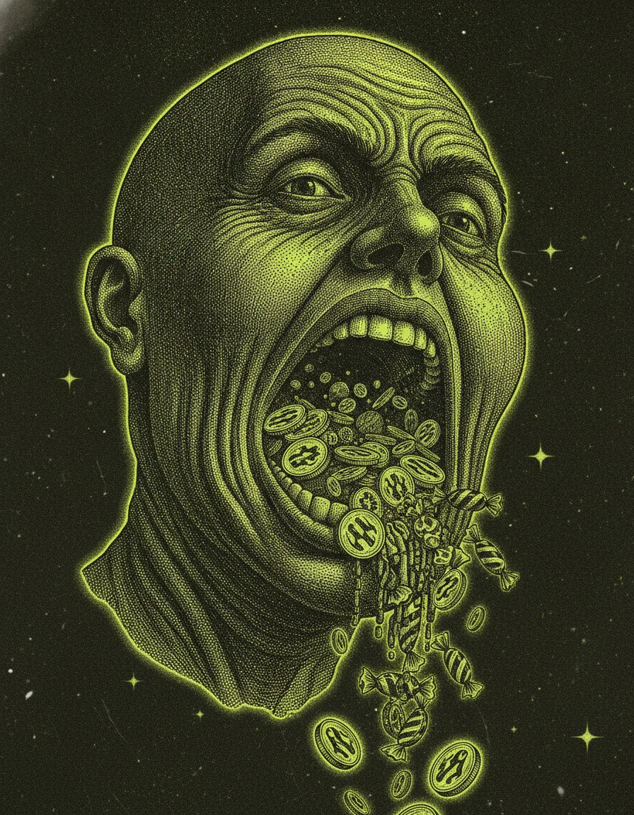 Gluttony: forty coins this week